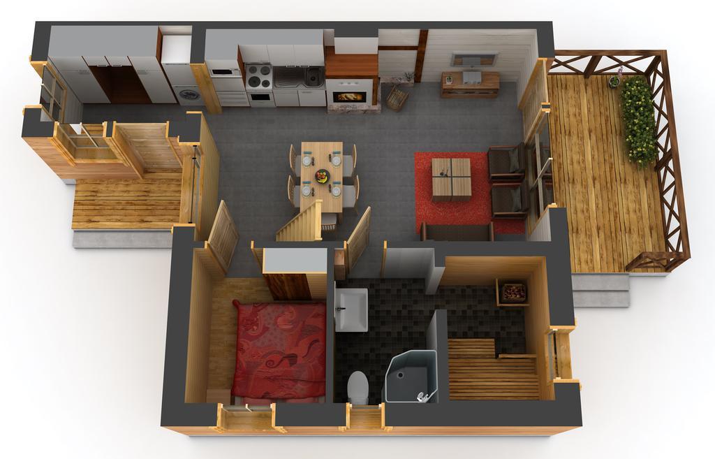 Vuokatinmaa Holiday Apartments ブオカッティ エクステリア 写真